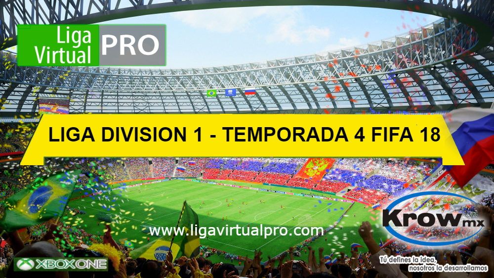 Logo-LIGA DIVISION 1 - TEMPORADA 4 FIFA 18